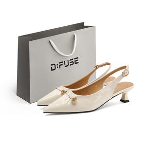 Женские повседневные туфли D FUSE SCANDINAVIA D:FUSE SCANDINAVIA, Black