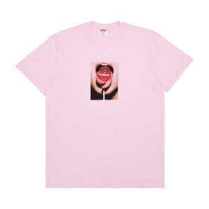 Футболка Supreme Lollipop Tee Light Pink, розовый