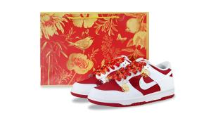 Nike Данк устойчивые к истиранию низкие скейтбордные кроссовки унисекс красно-белые, цвет Red White