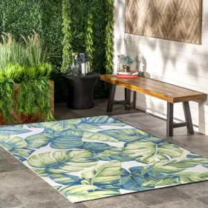 Ковер Contemporary Floral Lisa Indoor/Outdoor Area Rug nuLOOM, 244x305 см, мультиколор
