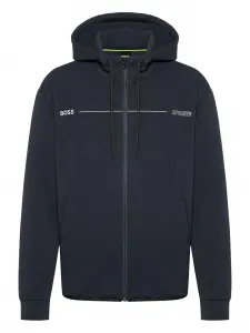 Худи с логотипом Boss, синий