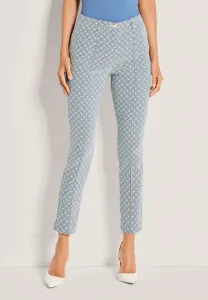 Брюки Madeleine, Smoke Blue Wool White