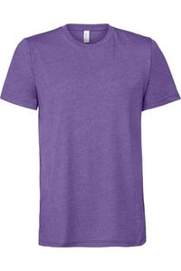 Футболка унисекс BELLA + CANVAS из джерси CVC, цвет heather lapis