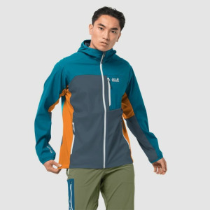 Куртка Jack Wolfskin Eagle Peak II Softshell, синий