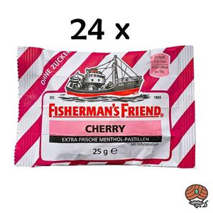 Fishermans Friend Дикая вишня без сахара 24 пакетика по 25г Cfp Brands