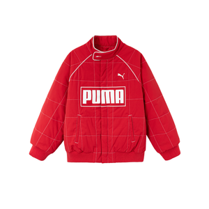 Детская пуховая куртка PUMA, оранжевый
