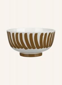 Чаша Marimekko OIVA/HYRÄILY, диаметр 24,5 см, цвет weiss/braun