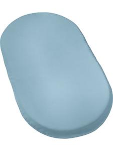 Erwin Müller Однослойная трикотажная детская простыня Murnau светло-голубого цвета