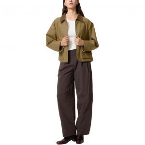 Брюки с защитой от солнца SS26 для женщин UNIQLO, коричневый черный