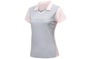 Kawasaki Футболка Badminton Clothing Women's Milk Tea Pink