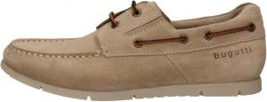 Мужские ботинки Bugatti на шнуровке, бежевый