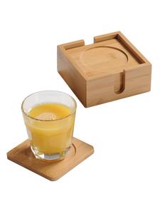 Kesper Коричневая стеклянная подставка