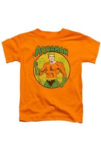 Футболка с коротким рукавом Aquaman для малышей DC Comics Gildan, оранжевый