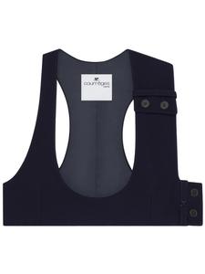 Courrèges топ без рукавов, синий