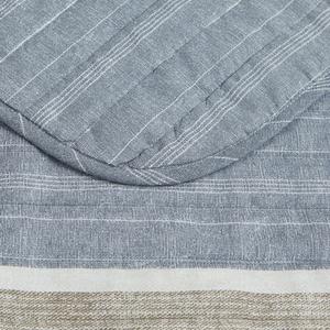 Набор двусторонних одеял и накладок Nautica Ridgeport Beige King, цвет La Jolla