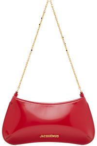 Jacquemus Красная сумка "the small bisou chaine"
