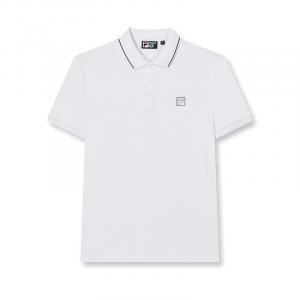 Рубашка поло мужская белая Fila, белый