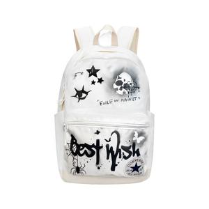 Converse Полиэстеровый рюкзак унисекс белый красный, Dream Eater