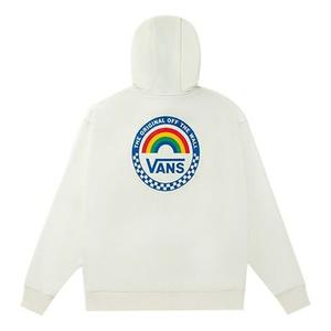 Толстовка anaheim rainbow oversized hoodie 'white' Vans, белый