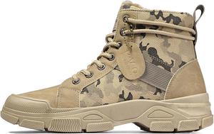 Мужские зимние легкие походные ботинки с камуфляжным принтом, удобные и с нескользящей подошвой, повседневные ботинки Generic, хаки