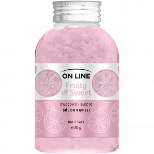 On Line Fruity&Sweet соль для ванн, 600 г