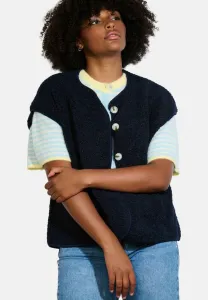 Мягкий жилет без рукавов Lolaliza, Navy Basic