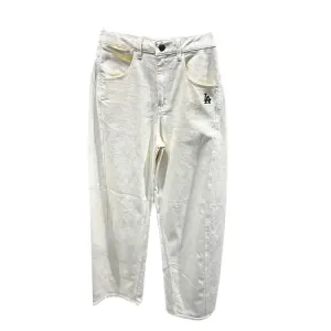 MLB Джинсы Los Angeles Dodgers женские cream