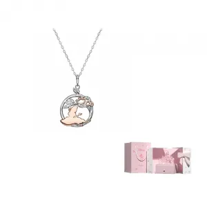 Disney Ожерелье из стерлингового серебра 925 пробы для женщин