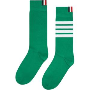 Носки до середины икры унисекс 1 упаковка THOM BROWNE, зеленый