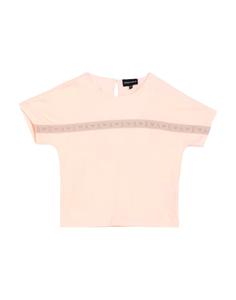 Футболка Giorgio Armani, светло-розовый