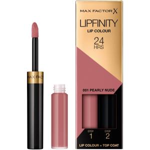 Двухфазная стойкая помада Max Factor Lipfinity Lip Colour 24H, 001 Pearly Nude, 4.2 г