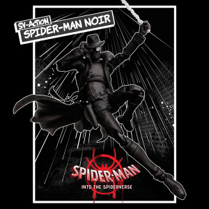 Экшн-фигурка Sentinel Spider-Man, Into the Spider-Verse SV-Action: Spider-Man Noir 1:12 Scale, 17 см