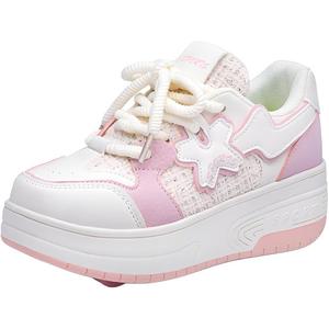 Износостойкие, водонепроницаемые и дышащие, низкие кроссовки для активного отдыха для детей TONYBEAR, розовый