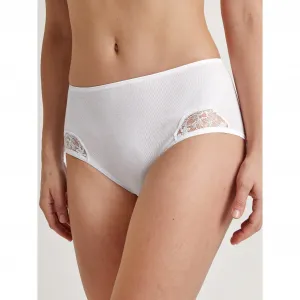 Трусики миди CALIDA, без раздражающих боковых швов, белый