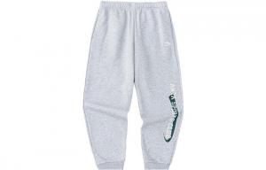 Анта Лайф Коллекция вязаные спортивные штаны мужские серый хизер