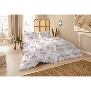 Постельное белье Primera «тонкое фланелевое постельное белье», бархатисто-мягкое и, конечно же, изготовленное из чистого хлопка, красный