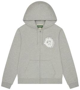 Толстовка Denim Tears Denim University Zip Hoodie, серый