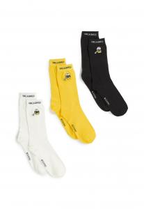 Носки DISNEY PACK OF 3 KARL LAGERFELD, желтый