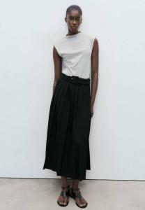 Платье Mango Day dress, Grey Black/Grey