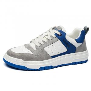 Низкие скейтбордистские кроссовки для мужчин Kaiser, белый синий