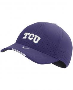 Мужская фиолетовая бейсболка TCU Horned Frogs 2023 Sideline Legacy91 Performance Nike