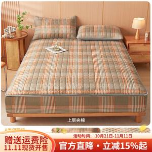 Boyang Простыня на резинке с наполнителем, 180х200 см, высота борта 20 см, полностью закрытая, цвет Brownie