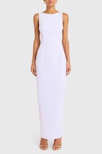 Марбелья макси-платье с перьями Amanda Uprichard