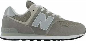 Детские кроссовки New Balance 574 Core, серый/белый