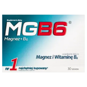 MGB6 биологически активная добавка, 30 таблеток/1 упаковка