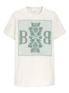 Футболка с нашивкой-логотипом Barrie, серый