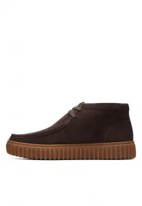 Ботинки torhill hi g на шнуровке Clarks, Dark Brown Suede