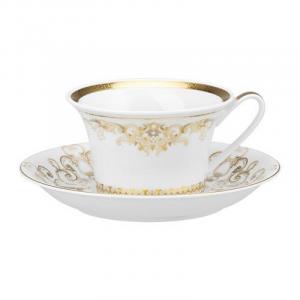 Rosenthal Versace Medusa Gala Gold Чайная чашка, 2 предмета 0,22 л Rosenthal meets Versace, золото