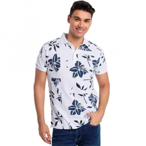 Поло с коротким рукавом Lois Jeans 8765, белый