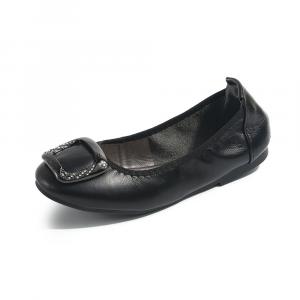 O.L Женские повседневные туфли на один каблук черные, цвет Black